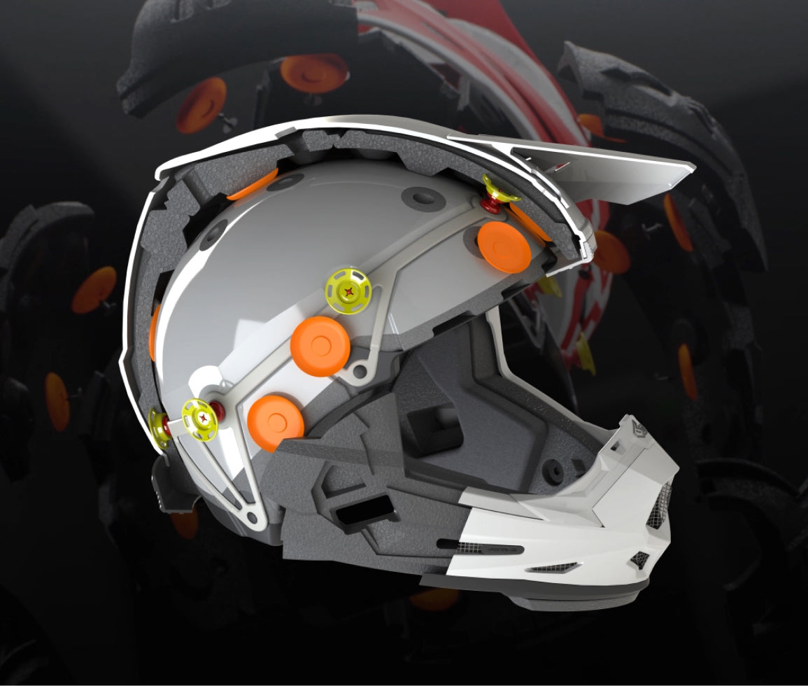 A close-up right-side view image of the 6D ATR-2 helmet