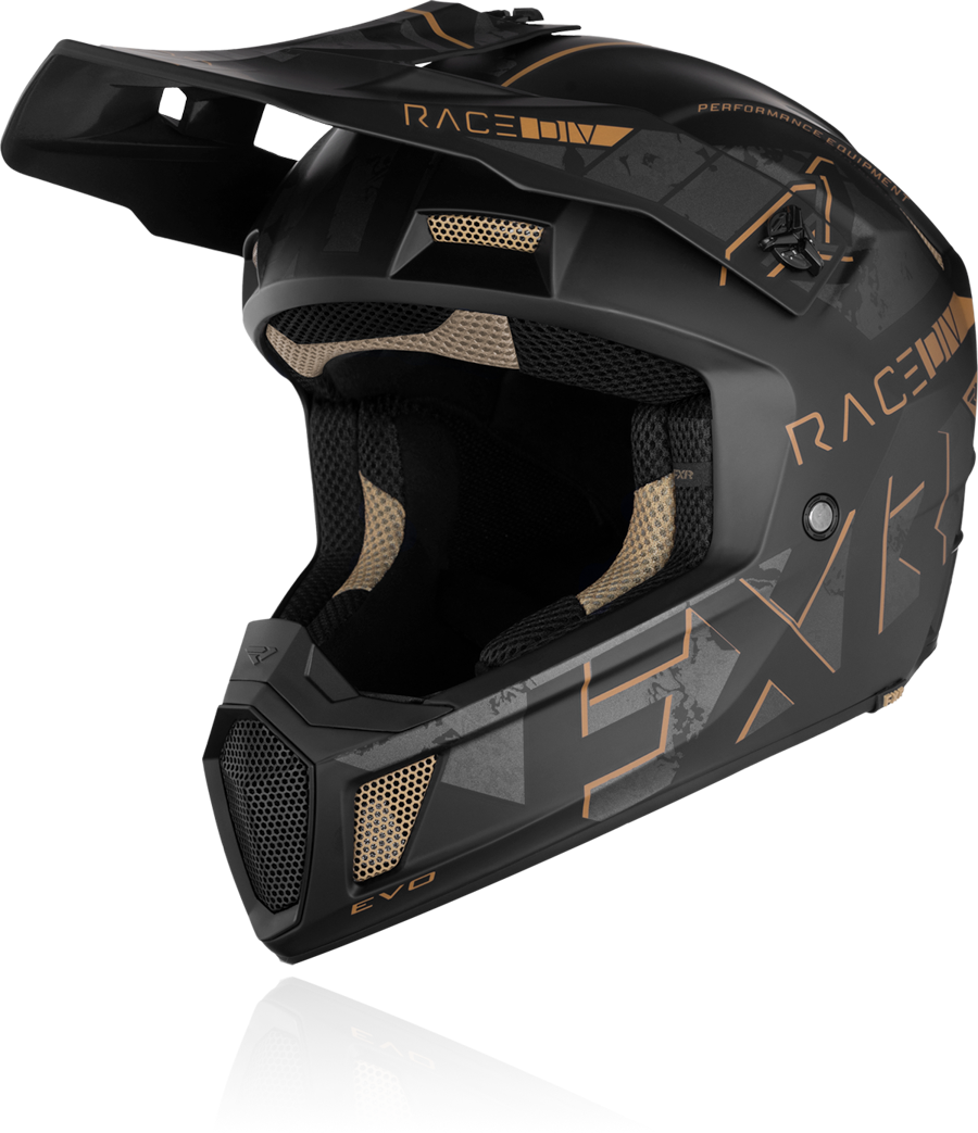 A front view image of FXR's Clutch Evo helmet